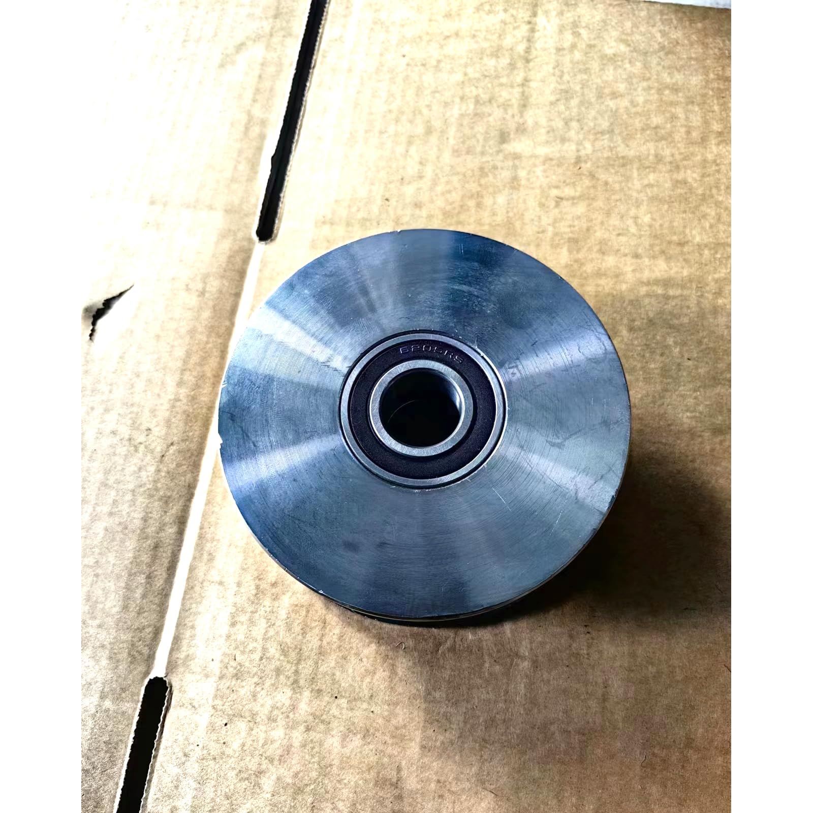 1 Ton Electric Single Wheel Pulley Block - Heavy Duty Power Transmission & Wire Wiring Tool for Lifting, Rigging, and Construction Projects