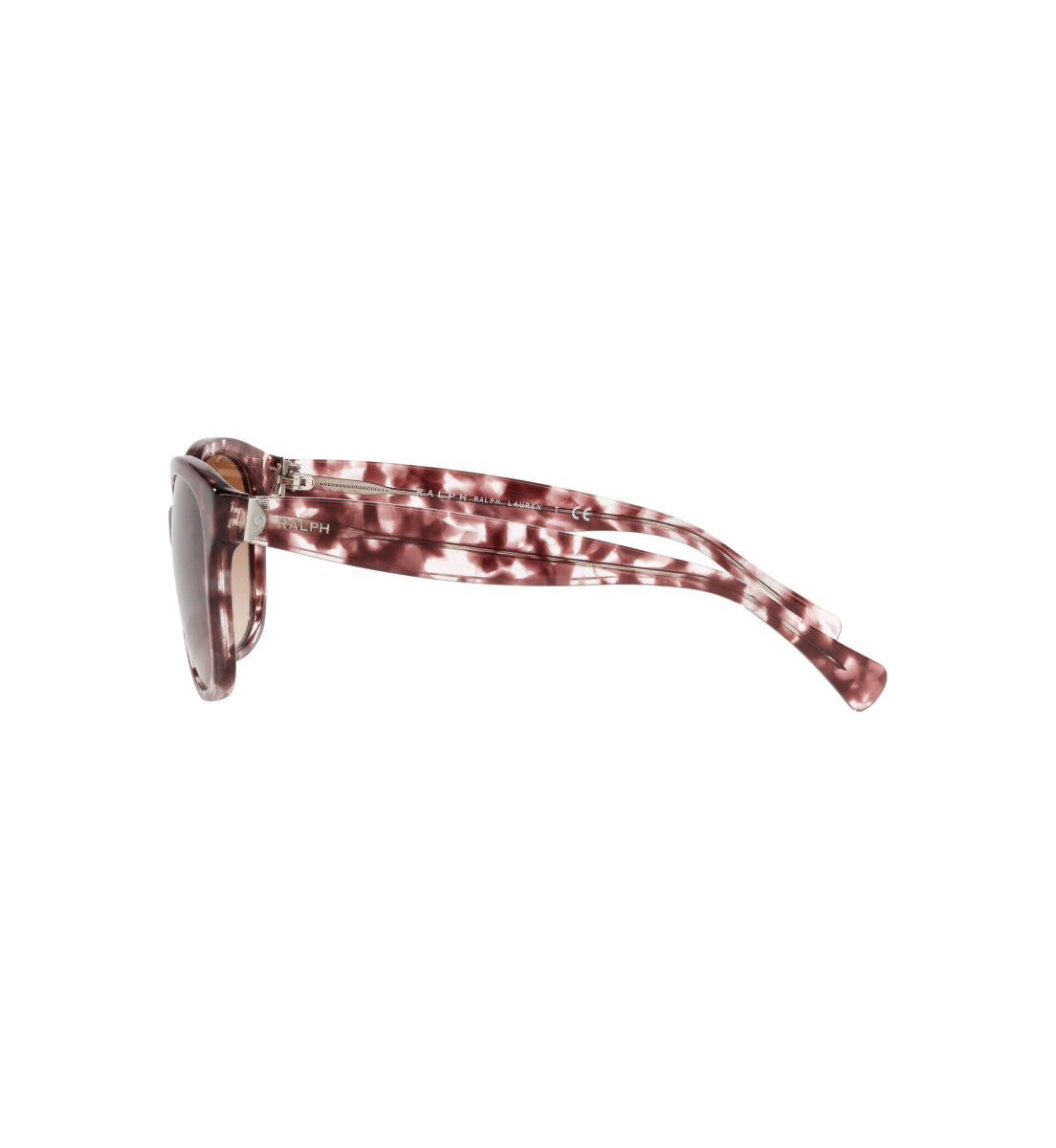 Ralph Ra5191 Shiny Spotted Brown Polarized Sunglasses for Men & Women - UV Protection, Fashionable Outdoor Accessories for Driving, Beach, and Travel