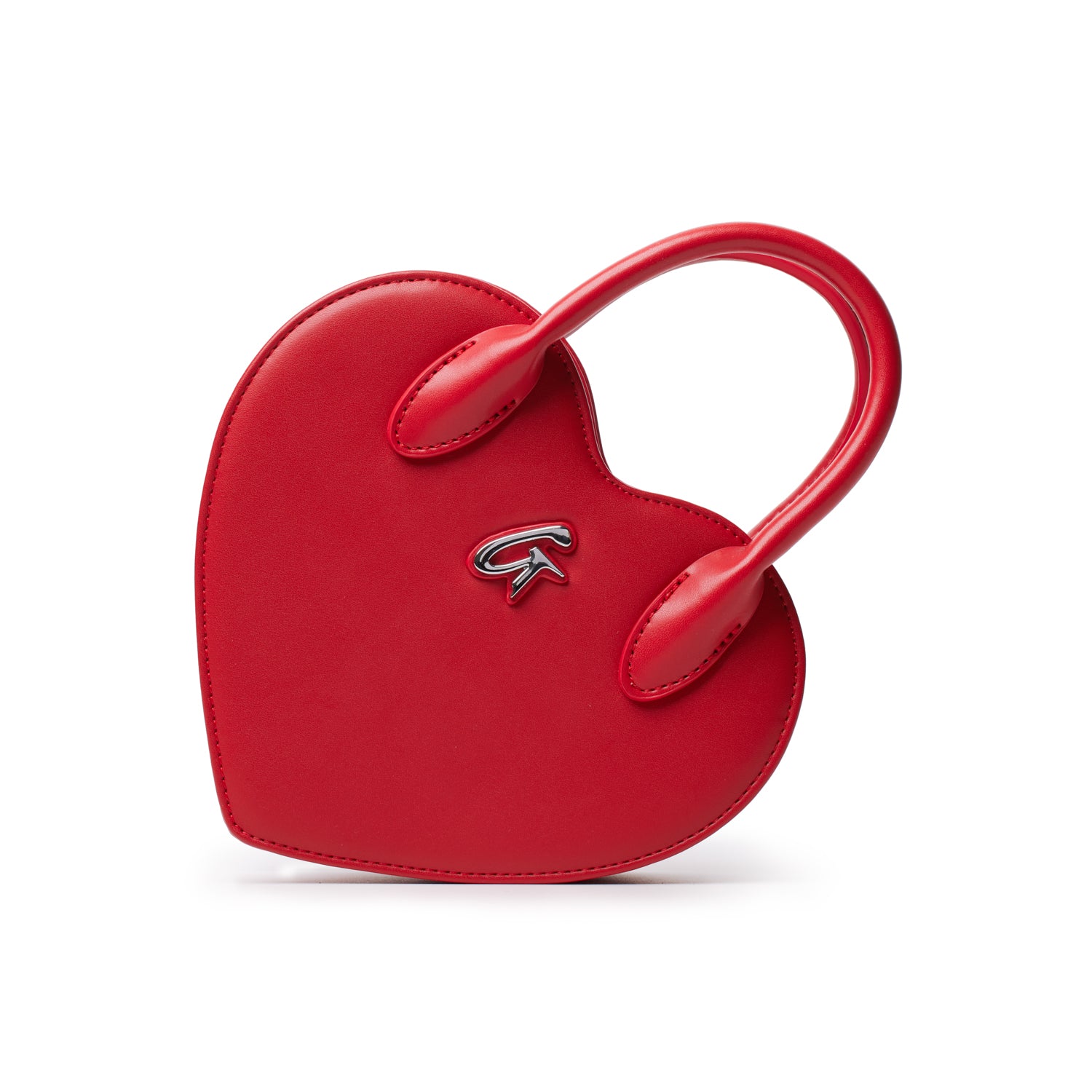 Premium Standard Heart-Shaped Crossbody Bag in Vibrant Red - Perfect for Valentine's Day Gifts, Date Nights & Women's Fashion Accessories