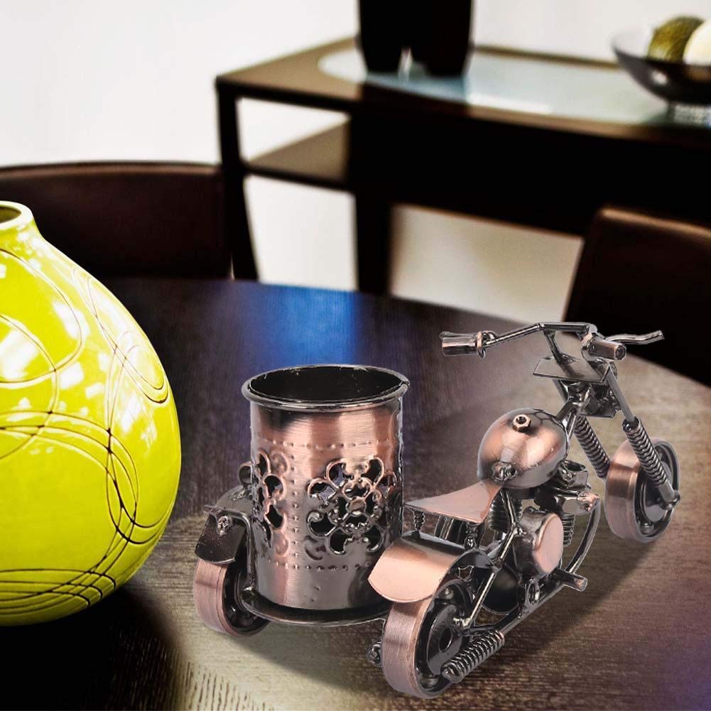 Stylish Motorcycle Model Pen Holder for Desk - Perfect for Home, Office, Bars & Cafes | Unique Gift & Decorative Organizer for Motorcycle Enthusiasts