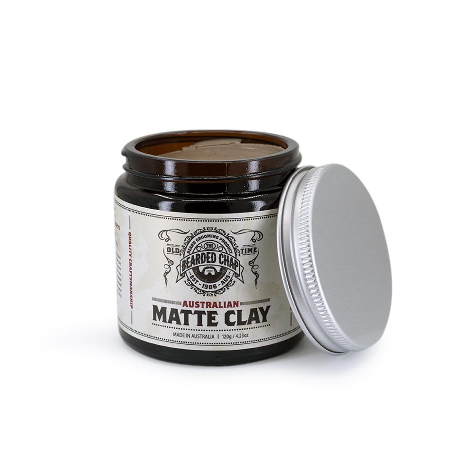 Premium Australian Matte Clay Hair Styling Wax - 3 Pack for Men's Textured, Messy & Voluminous Hairstyles - Perfect for Daily Use, Parties & Special Events