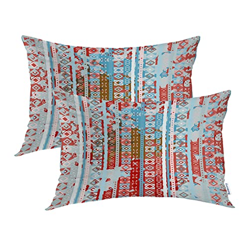 Ethnic Boho Tribal Nordic Blue