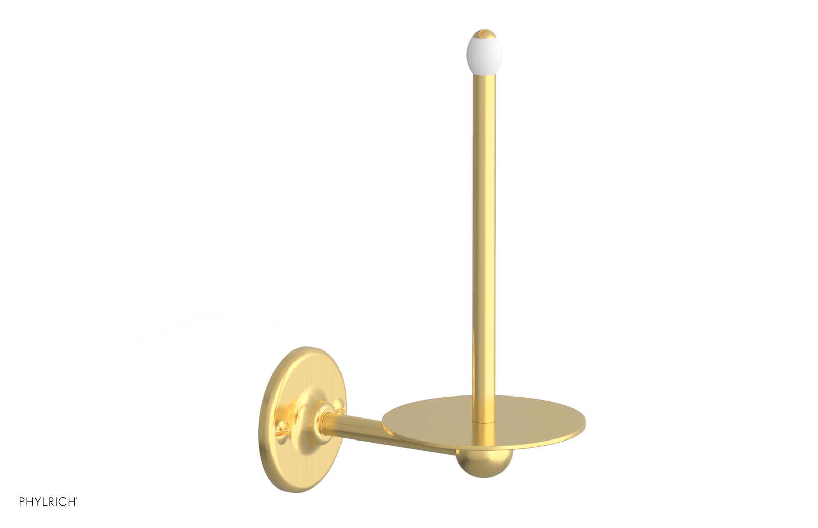 Jamestown Spare Toilet Paper Holder 165 73S - Durable Bathroom Tissue Roll Stand for Home, Office & RV Use