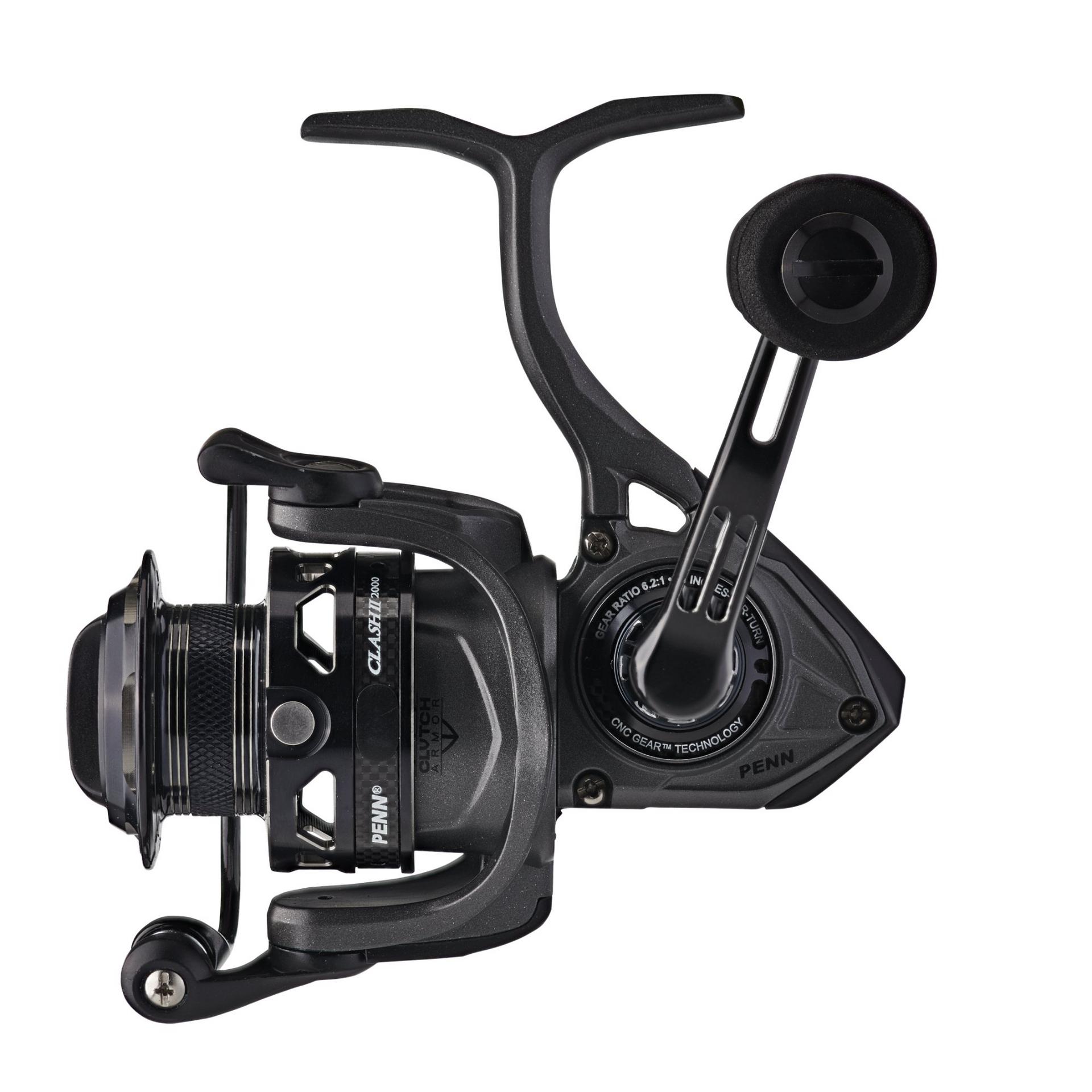 Clash™ II Spinning Reel - High Performance Fishing Reel for Saltwater & Freshwater - Smooth Drag System, Durable Design - Perfect for Bass, Trout & Saltwater Game Fish