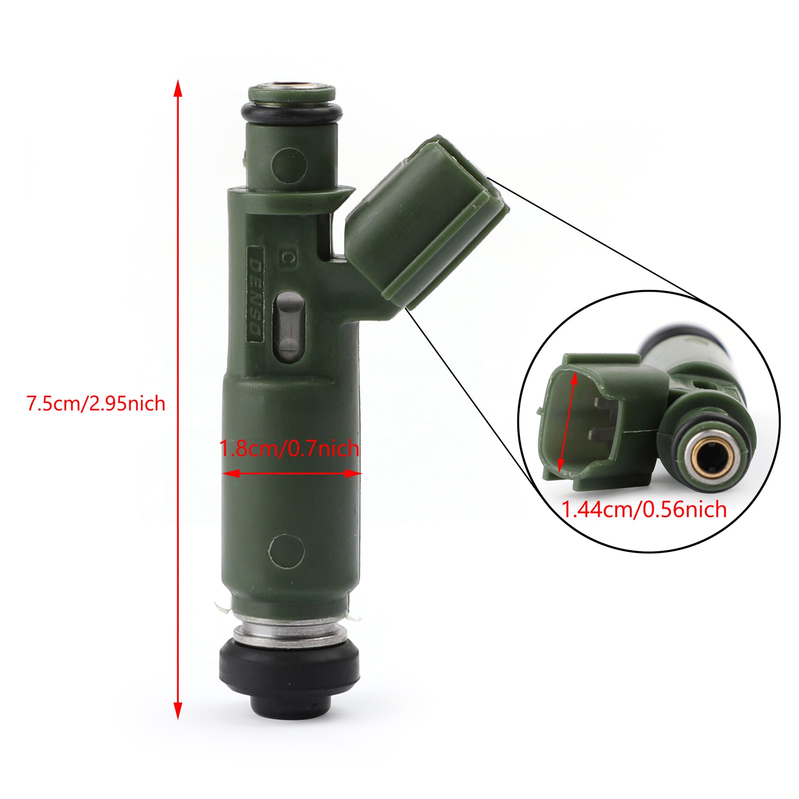 1/4pcs Fuel Injectors Compatible with Toyota Chevy Prizm Matrix Corolla 1.8L 23250 22040 - Replacement Fuel Injector for Improved Engine Performance - Perfect for DIY Car Repairs & Engine Maintenance