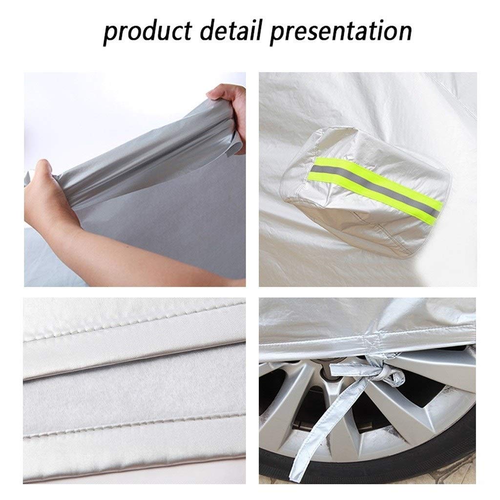 BMW 330i Sedan Car Cover - Waterproof, Windproof & Dustproof All-Weather Protection - Breathable Indoor/Outdoor Full Exterior Cover - Scratch Resistant Car Cloth - Perfect for Garage, Parking & Travel Protection