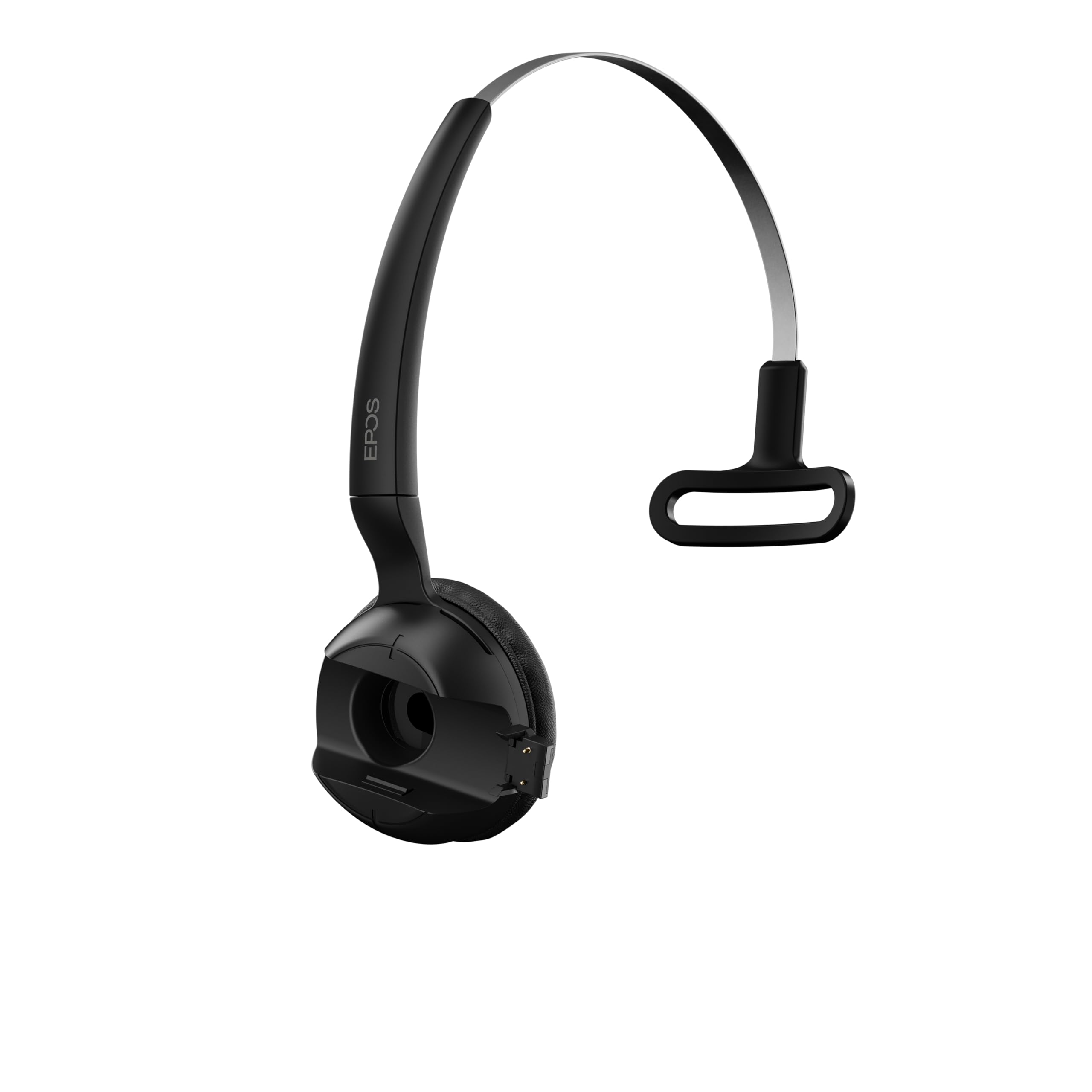 EPOS Impact D10 Wireless DECT Mono Headset for Desk Phones - Noise Cancelling Convertible Earphone with Microphone for Office & Call Centers (Black) | Perfect for Business Professionals & Remote Workers