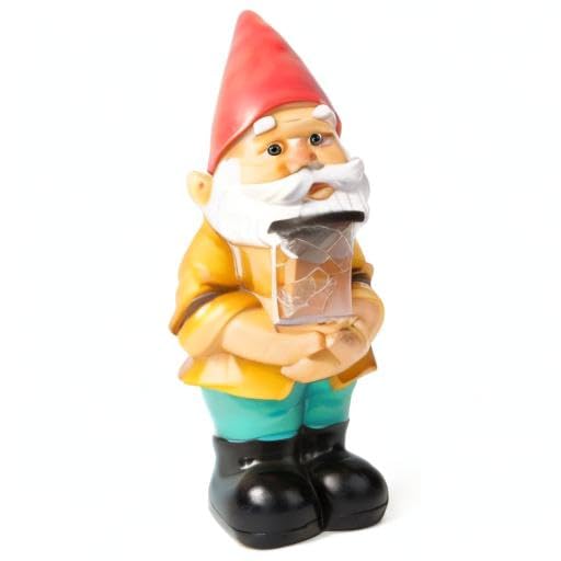 VP Home Solar Powered LED Garden Gnome Light - Outdoor Decor for Patio, Lawn & Yard - Perfect for Garden, Pathway & Landscape Lighting - Eco-Friendly Solar Light Gift