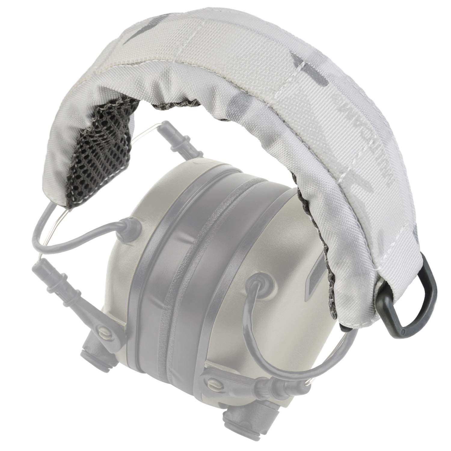 OPSMEN Modular Headband Cover for Tactical Earmuffs - Universal Fit Accessory Upgrade with Storage Case - Perfect for Shooting Range, Airsoft, Hunting & Military Training