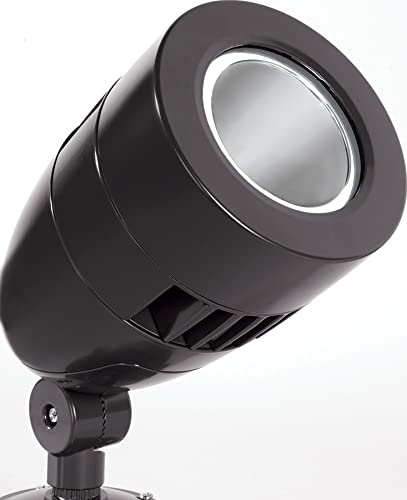 RAB Bullet Shape LED Flood Light - 26W, 120-277V, 700mA, 2336 Lumens, 100000 Hours Lifespan - Outdoor Security Lighting for Driveway, Garage & Backyard