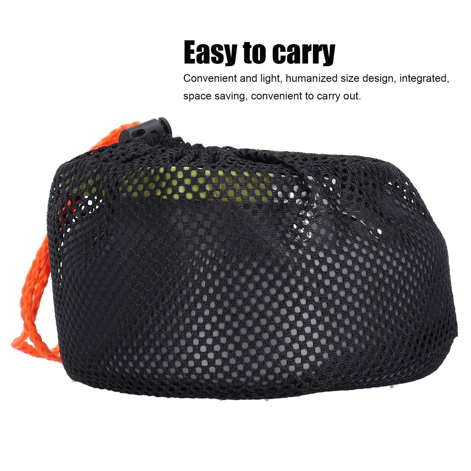 1.2L Lightweight Aluminum Alloy Camping Kettle with Carry Bag - Portable Water Pot for Outdoor Adventures, Hiking, Fishing & Cycling - Perfect for Boiling Water in Wilderness & Backpacking Trips