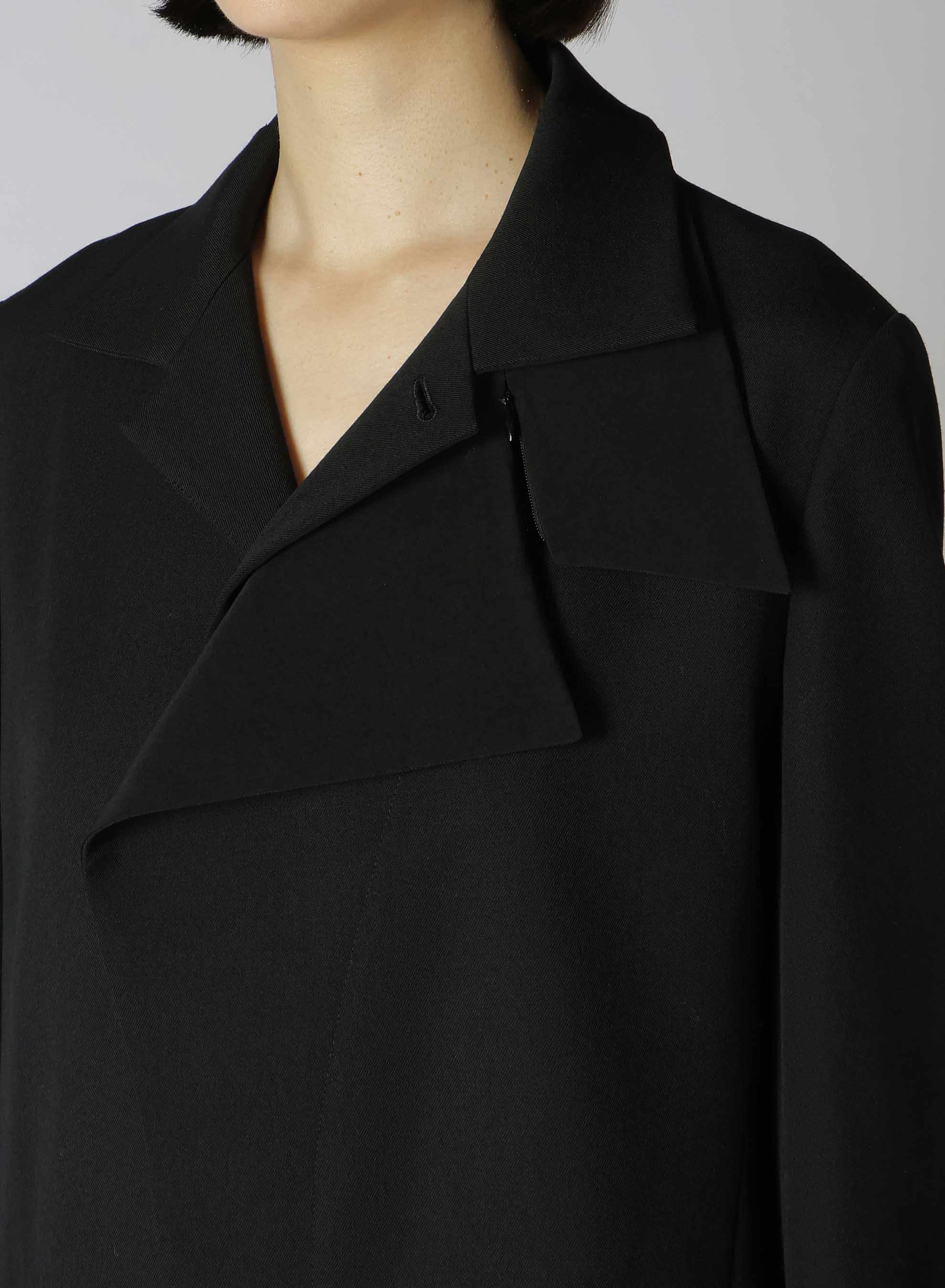 60% Wool Gabardine Double-Layered Long Coat for Men & Women | Warm Winter Overcoat for Office, Travel & Formal Occasions