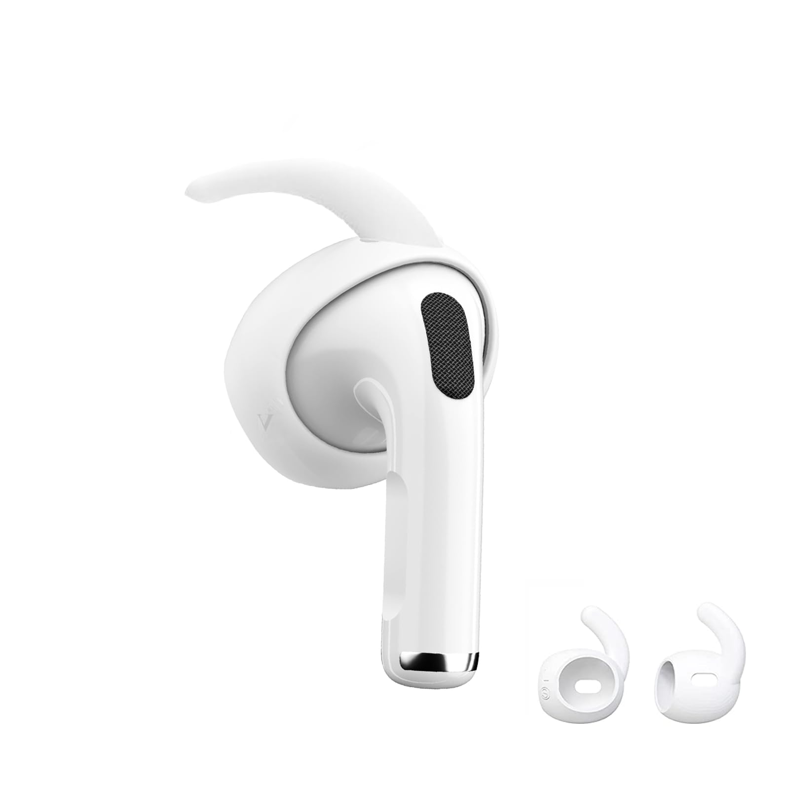 Left AirPod Pro 1 Replacement - Noise Cancelling A2084 with Ear Hooks for Workouts & Travel