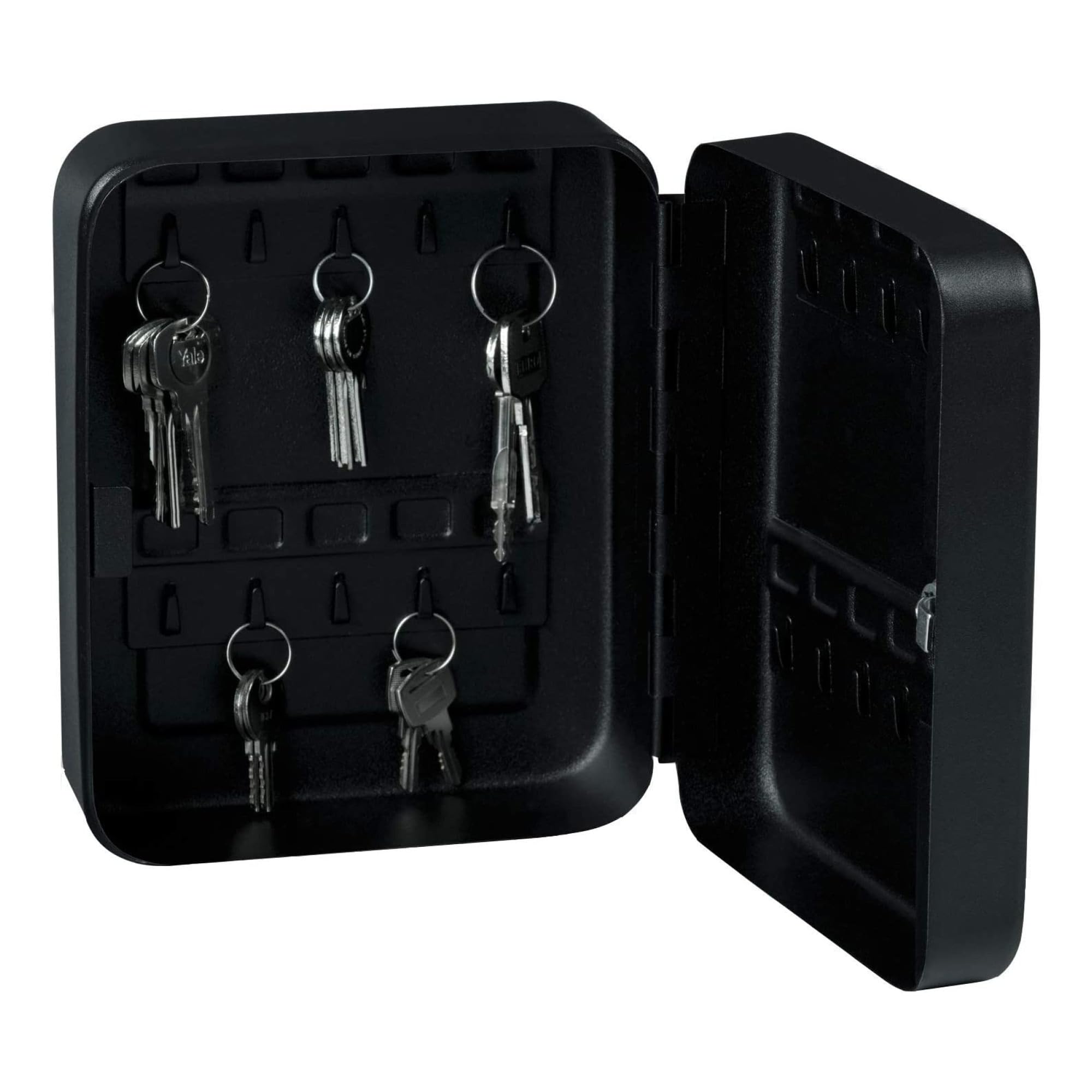 Yale YKB/200/CB2 Key Safe Combination Lock - Secure Storage for 20 Keys - Heavy Duty Weatherproof Outdoor Key Box - Ideal for Home, Office, Vacation Rental & Real Estate Use