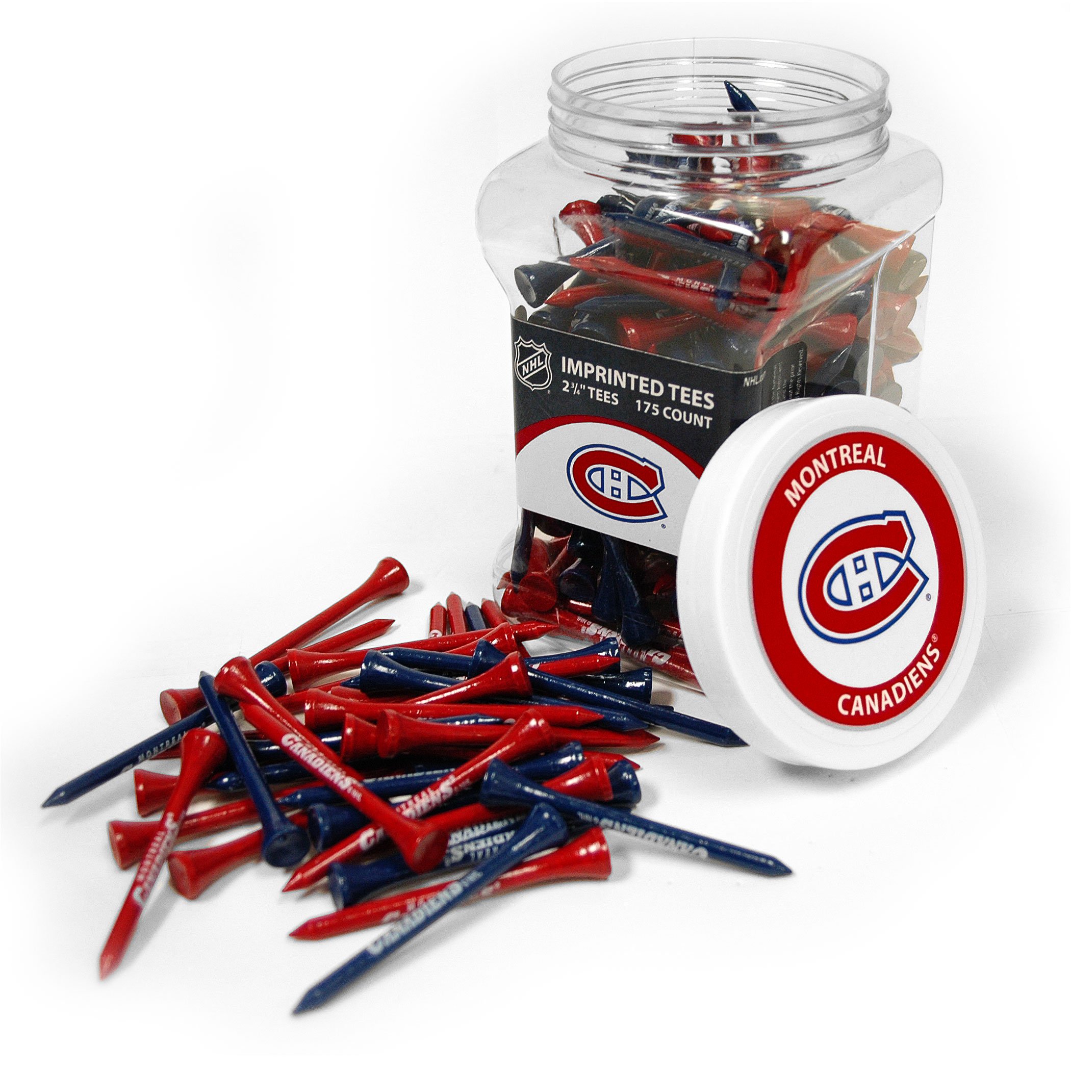 Team Golf NHL Golf Tees - Pack of 175 Premium Golf Accessories for Hockey Fans | Perfect for Driving Range, Course Play & Gifts