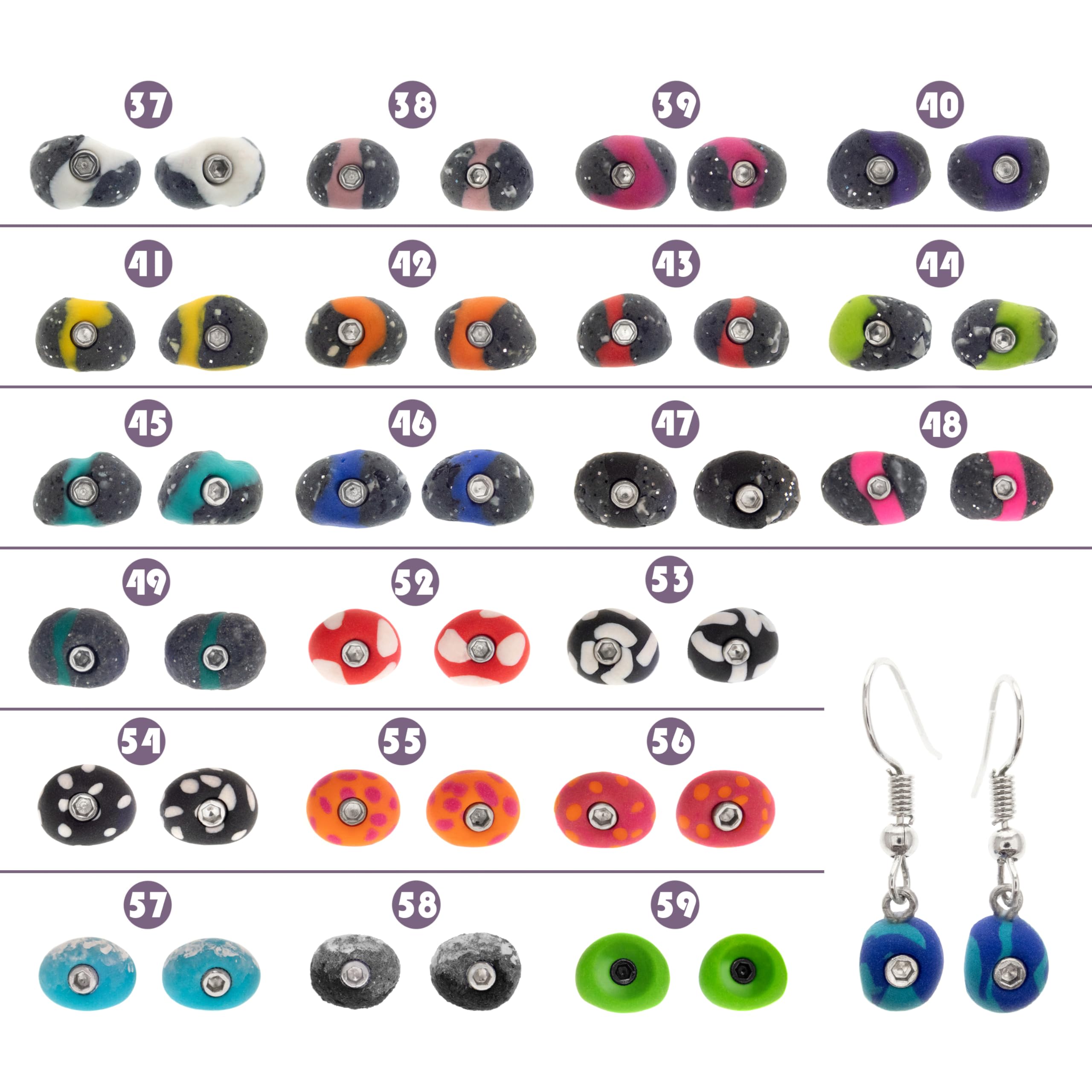 Rock Climbing Stud Earrings for Women - Fun & Cute Climbing Gear Jewelry - Perfect Birthday Gifts for Climbers - Ideal for Outdoor Adventures, Gym Sessions & Everyday Wear