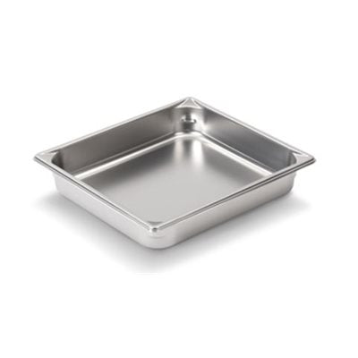 Vollrath 1/2 Size Stainless Steel Steam Table Pan - 2.5