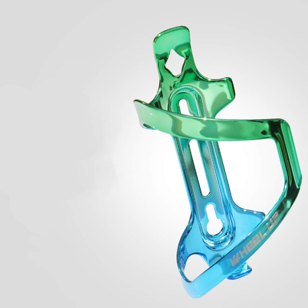 BESPORTBLE Bike Water Bottle Holder - Adjustable Bicycle Drink Cage Mount for Road Bike, MTB, Cycling - Durable & Lightweight (Blue Green) - Perfect for Commuting, Mountain Biking & Outdoor Adventures