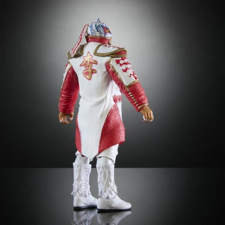 WWE Elite Collection Series 113 Dragon Lee Action Figure - Authentic Wrestling Toy for Collectors & Kids, Perfect for Play Battles & Display