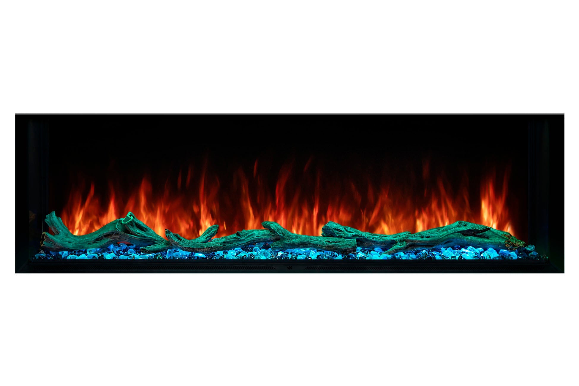 Modern Flames Landscape Pro Multi 56-Inch 3-Sided/2-Sided Built-In Electric Fireplace - Perfect for Living Rooms, Bedrooms & Home Theater Spaces