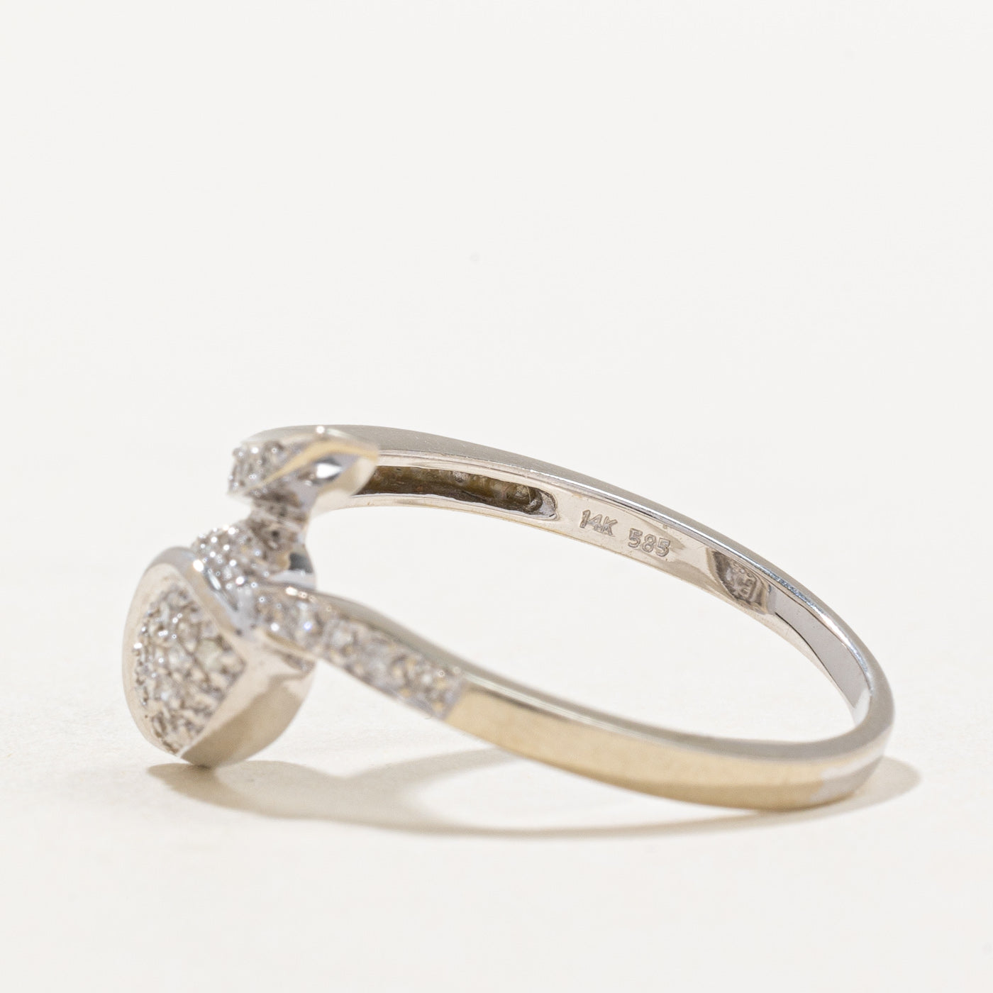 0.25ctw Diamond Rose Bud Ring - Size 9 | Elegant Floral Engagement Ring for Women | Perfect for Weddings, Anniversaries & Romantic Gifts
