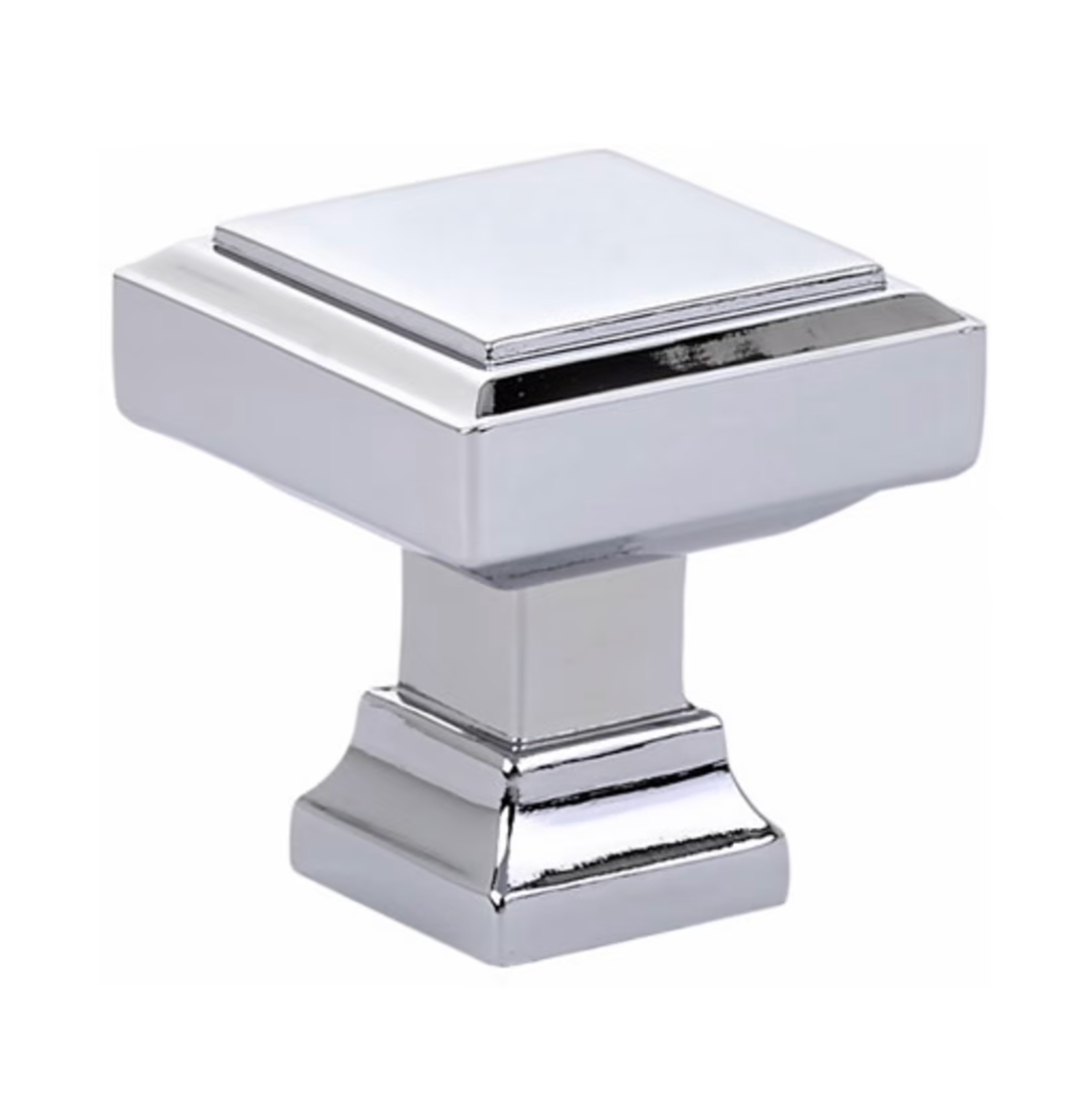 Polished Chrome Cabinet Knobs & Drawer Pulls - Modern Kitchen & Bathroom Hardware for Cabinets, Dressers, Furniture - Durable & Stylish Home Upgrade