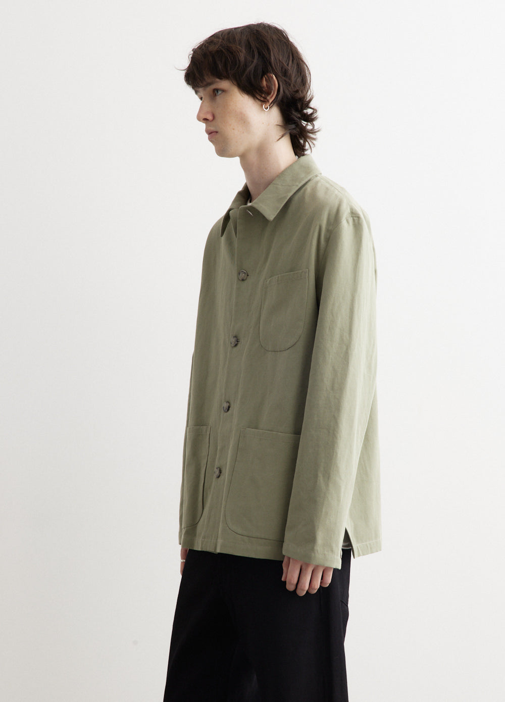 Basile Embroidered Chest Overshirt - Stylish Layering for Men's Casual & Smart Outfits