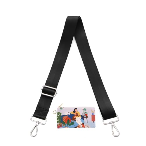 Black Silver Clasp Strap