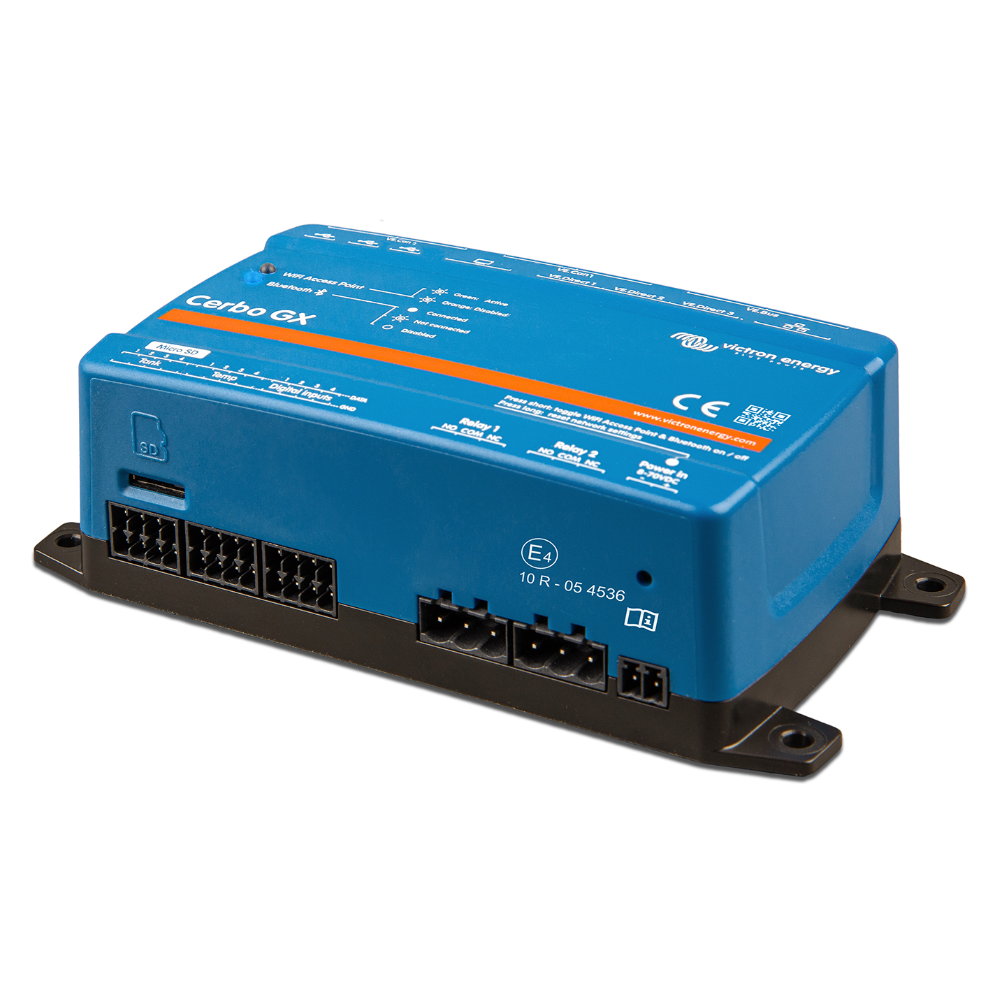 Victron Energy Cerbo GX MK2 Boat & RV Power Monitoring System | BPP900451100 | Real-Time Energy Management for Marine & Off-Grid Applications