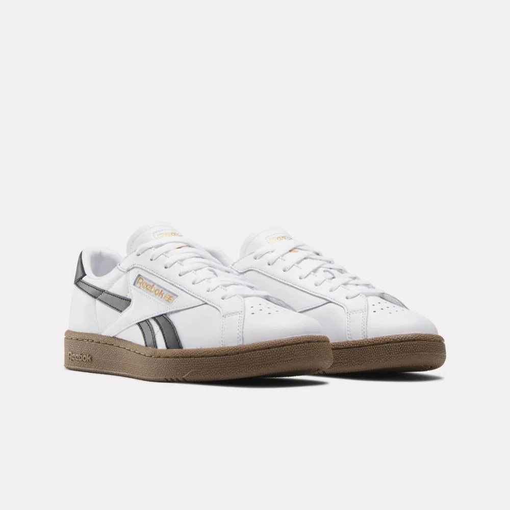 Men's Club C Grounds UK Sneakers - Classic Vintage Style Leather Shoes for Casual Wear & Street Fashion