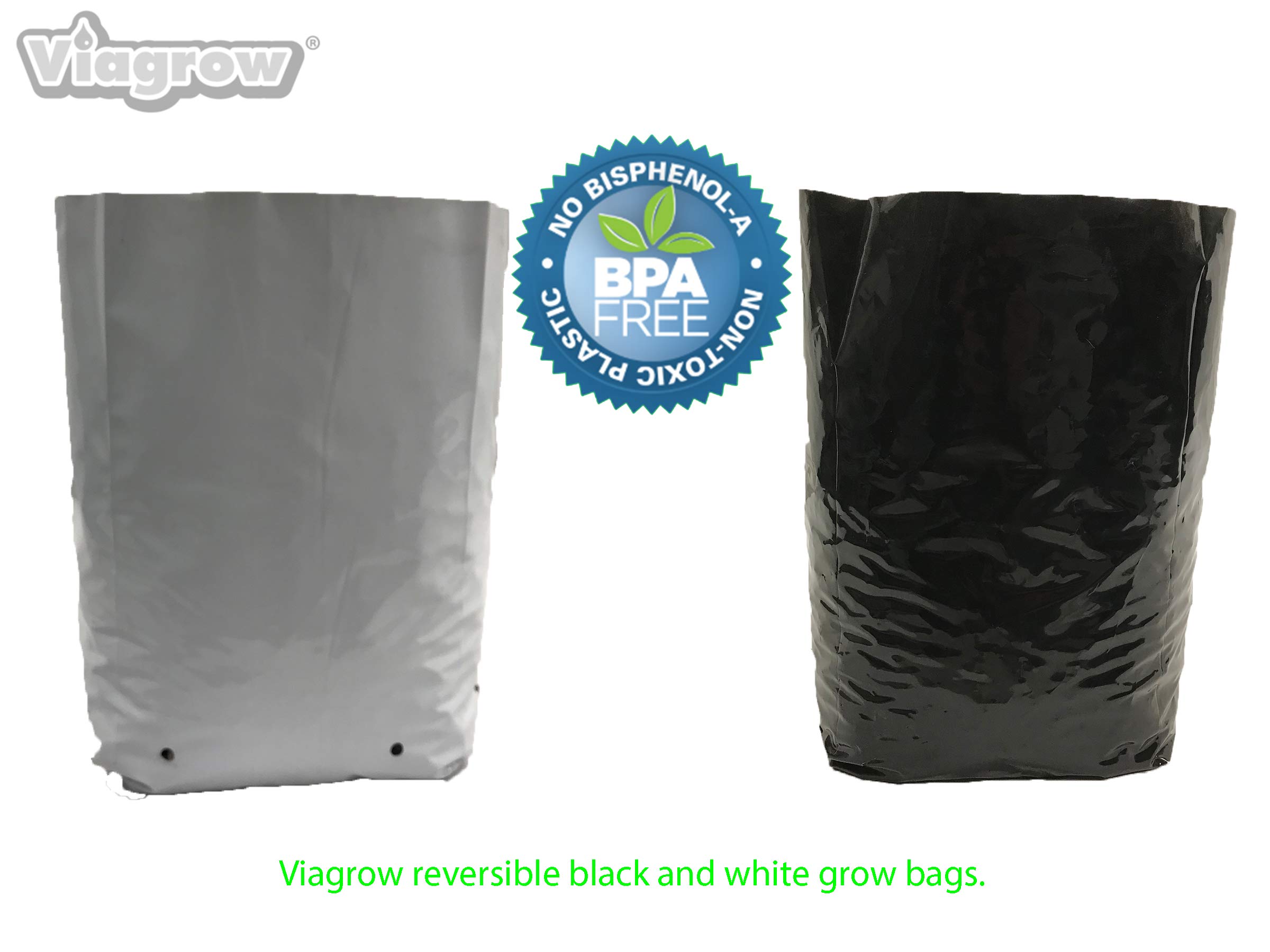 Viagrow™ 1 Gallon Grow Bags - 1000 Pack of Durable Plant Pots for Indoor/Outdoor Gardening, Hydroponics, Seed Starting & Herb Cultivation - Perfect for Home Gardeners & Commercial Growers