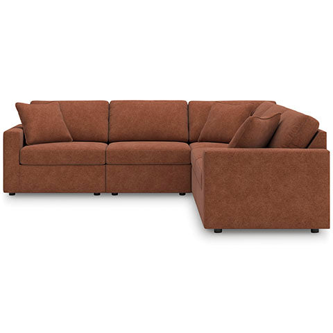 ModMax Spice Sectional Sofa - 9210246/64/65/77 Models - Modern L-Shaped Couch for Living Room, Family Room & Home Theater