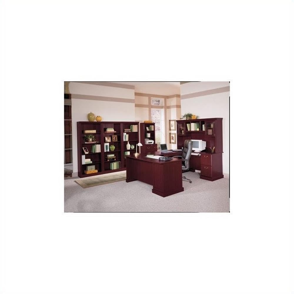 Bush Business Furniture Saratoga Executive Desk with Drawers - 60