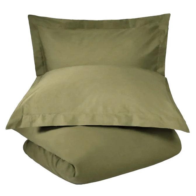 Premium 100% Cotton Percale Duvet Cover Set - Soft & Breathable Bedding for Modern & Traditional Bedrooms - Perfect for Home, Hotel, and Guest Room Decor