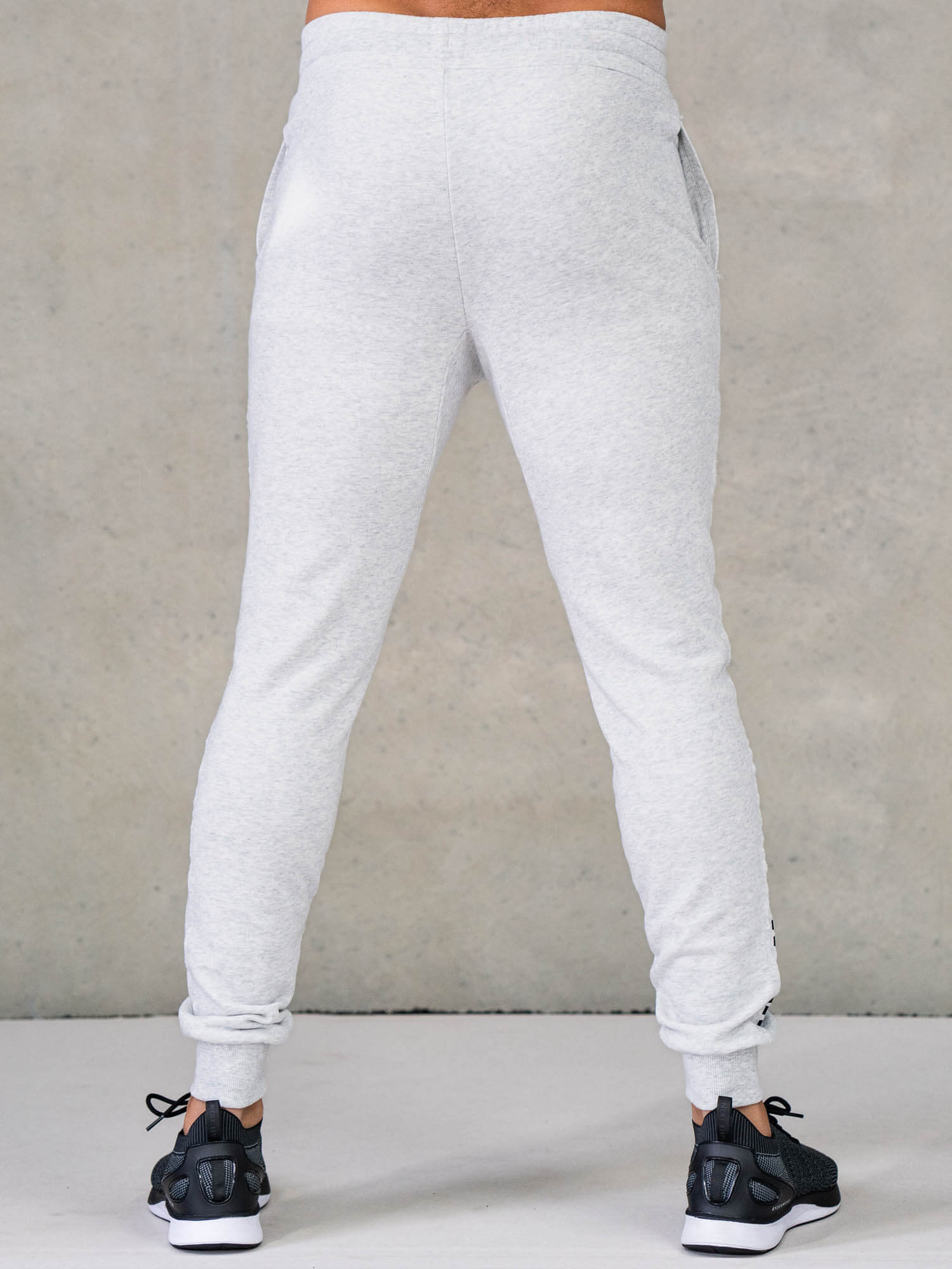 Force Track Pant - Chalk Grey Marl | Comfortable & Stylish Joggers for Men | Perfect for Running, Gym & Casual Wear