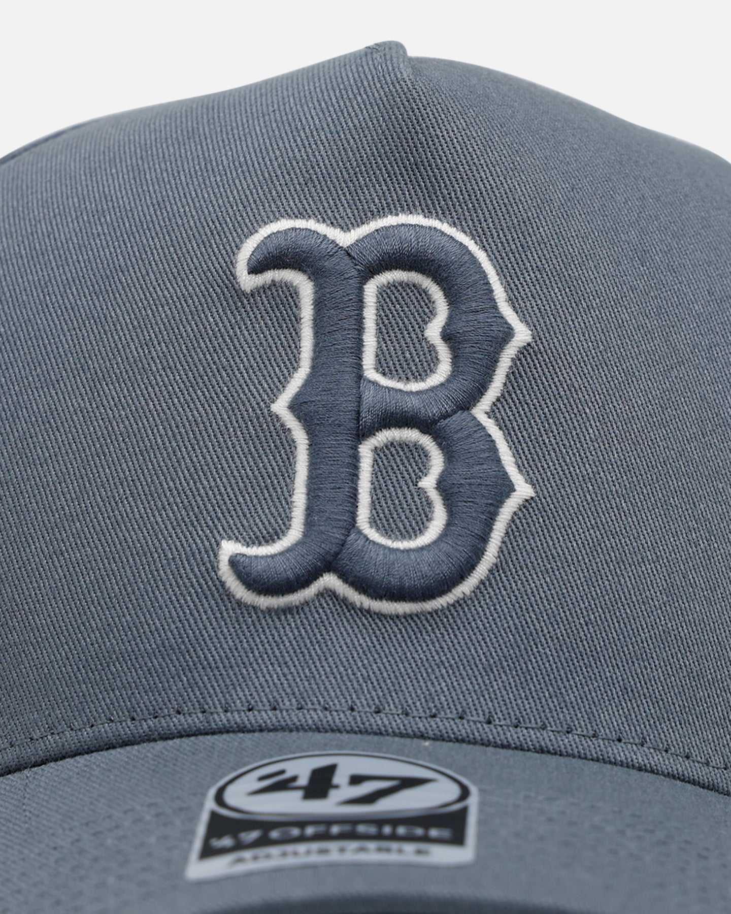 47 Brand Boston Red Sox 'Contemporary Basics' Offside DT Snapback Cap - Dark Grey Adjustable Baseball Hat for Men & Women - Perfect for Game Day, Casual Wear & Sports Fans