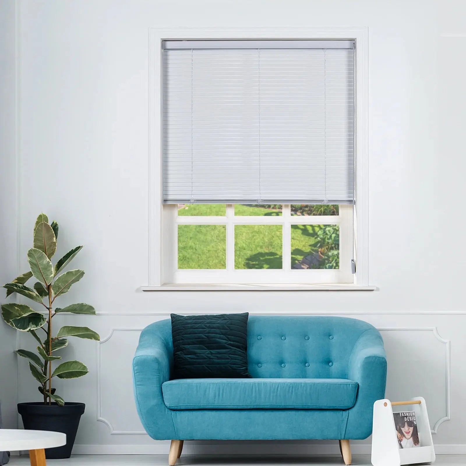 Loma Venetian Blinds Cord Lift - Premium Window Shades for Home & Office - Light Control & Privacy Solution for Living Room, Bedroom, Kitchen