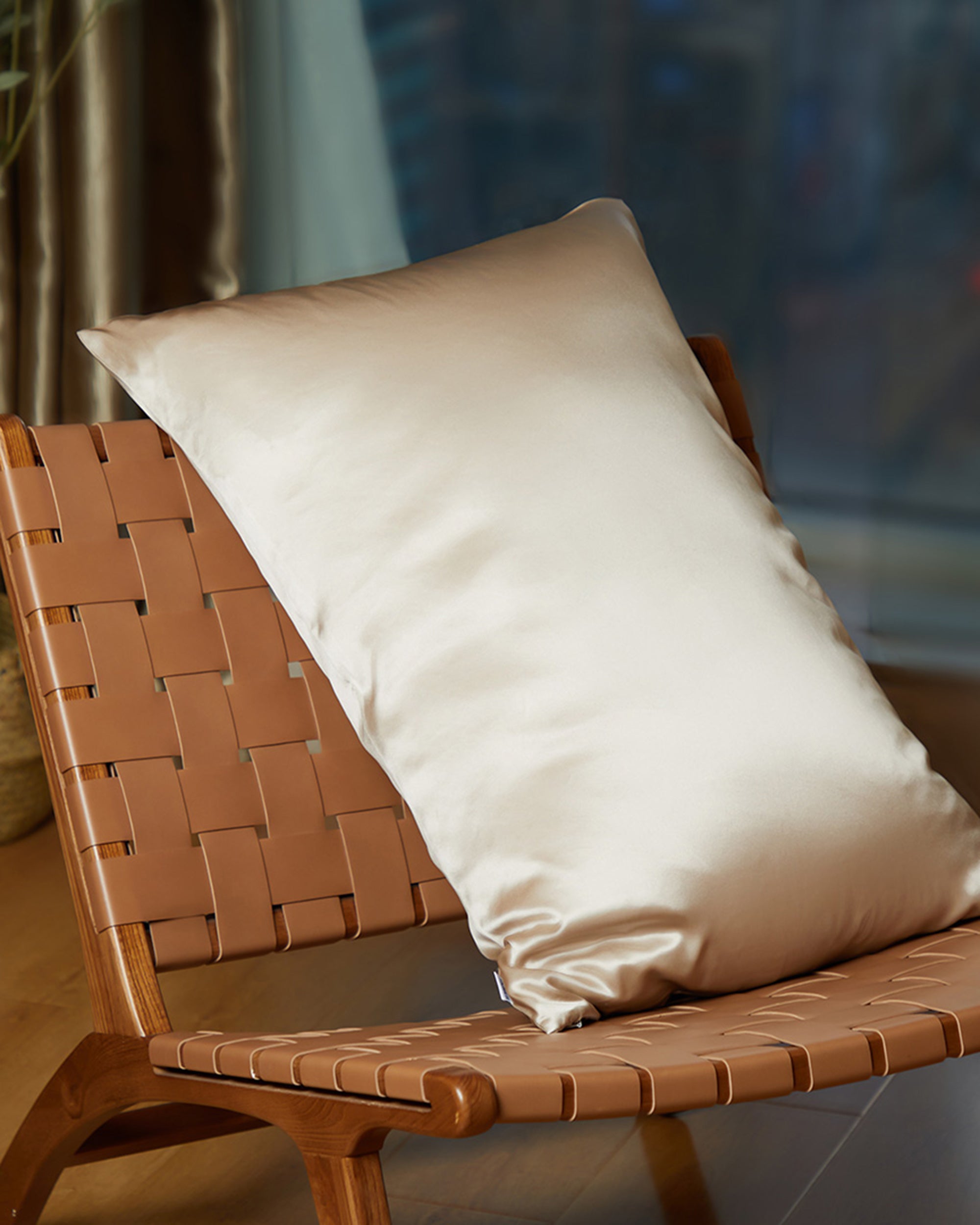 22MM Silk Pillowcase Set with Cotton Cover - Luxury Smooth Cooling Pillow Cases for Hair & Skin Care - Perfect for Side Sleepers, Hot Sleepers & Beauty Rest