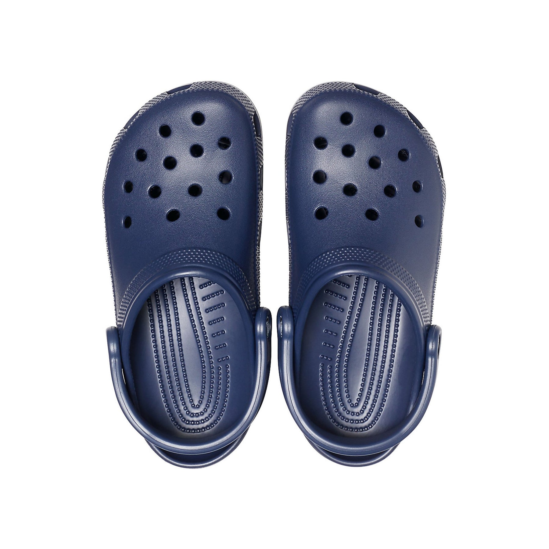 Crocs Unisex Classic Clogs in Navy Blue - Comfortable Slip-On Shoes for Men & Women - Perfect for Casual Wear, Gardening, and Outdoor Activities
