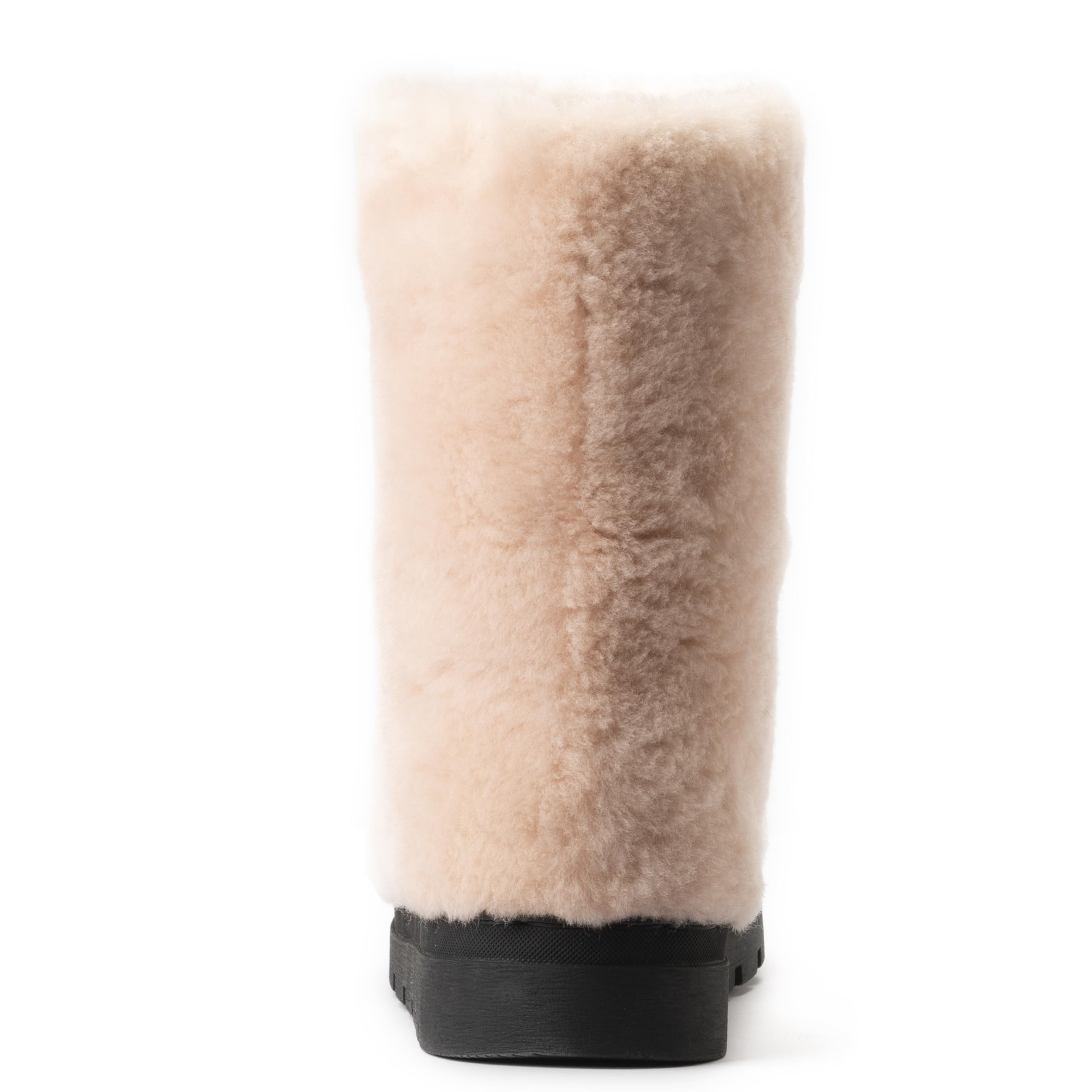 LITVIN Handmade Pale Pink Sheepskin Women's Winter Fur Boots - Cozy Eskimo Snow Boots for Women - Perfect Gift for Her - Ideal for Cold Weather, Snow Days & Outdoor Adventures