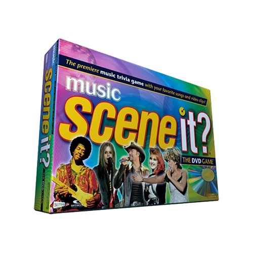 Scene It? Music Edition DVD Game - Fun Trivia Party Game for Music Lovers | Perfect for Family Game Nights & Group Gatherings