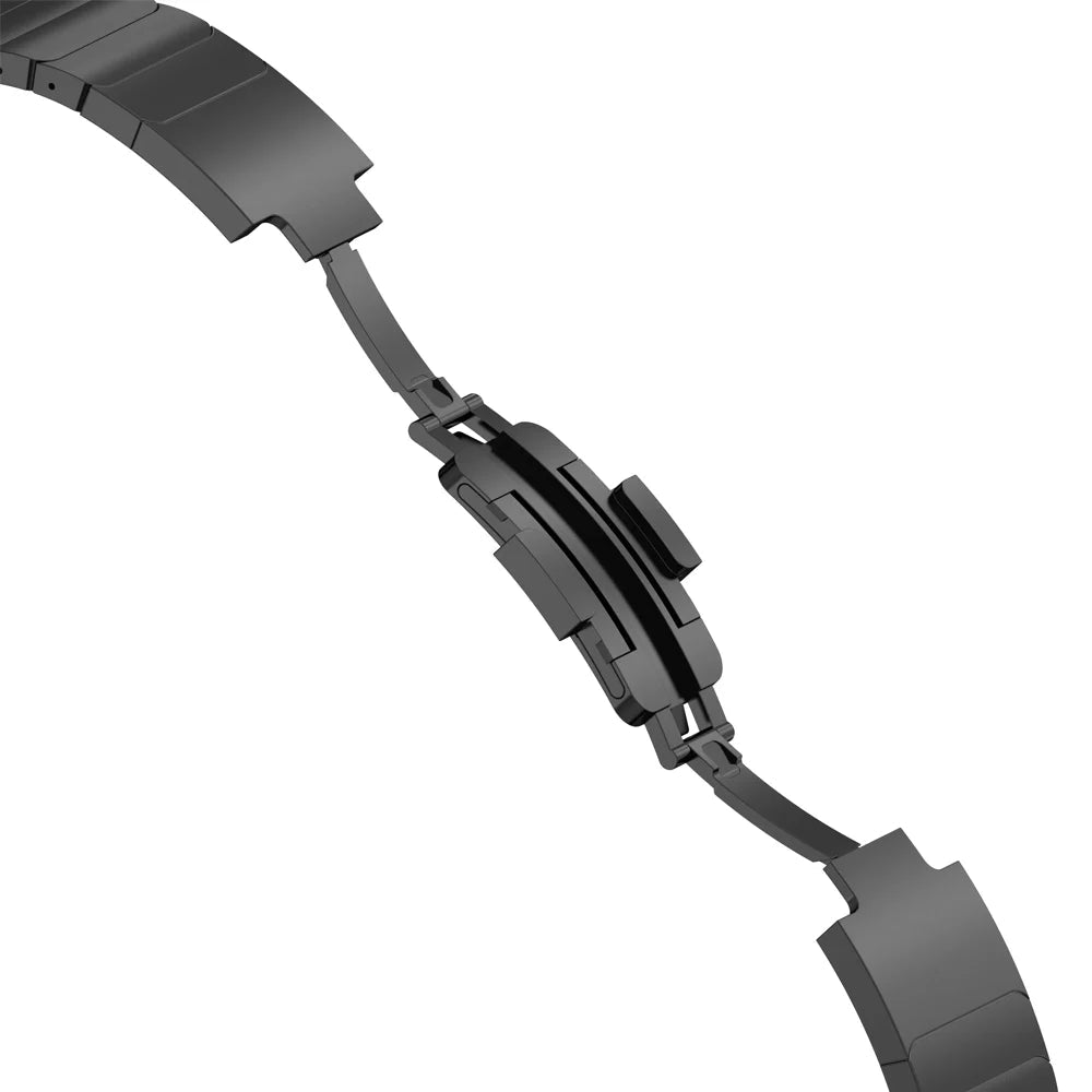 UltraDefender SteelShield Durable Stainless Steel Band for Apple Watch Ultra - Perfect for Outdoor Sports, Workouts & Everyday Wear
