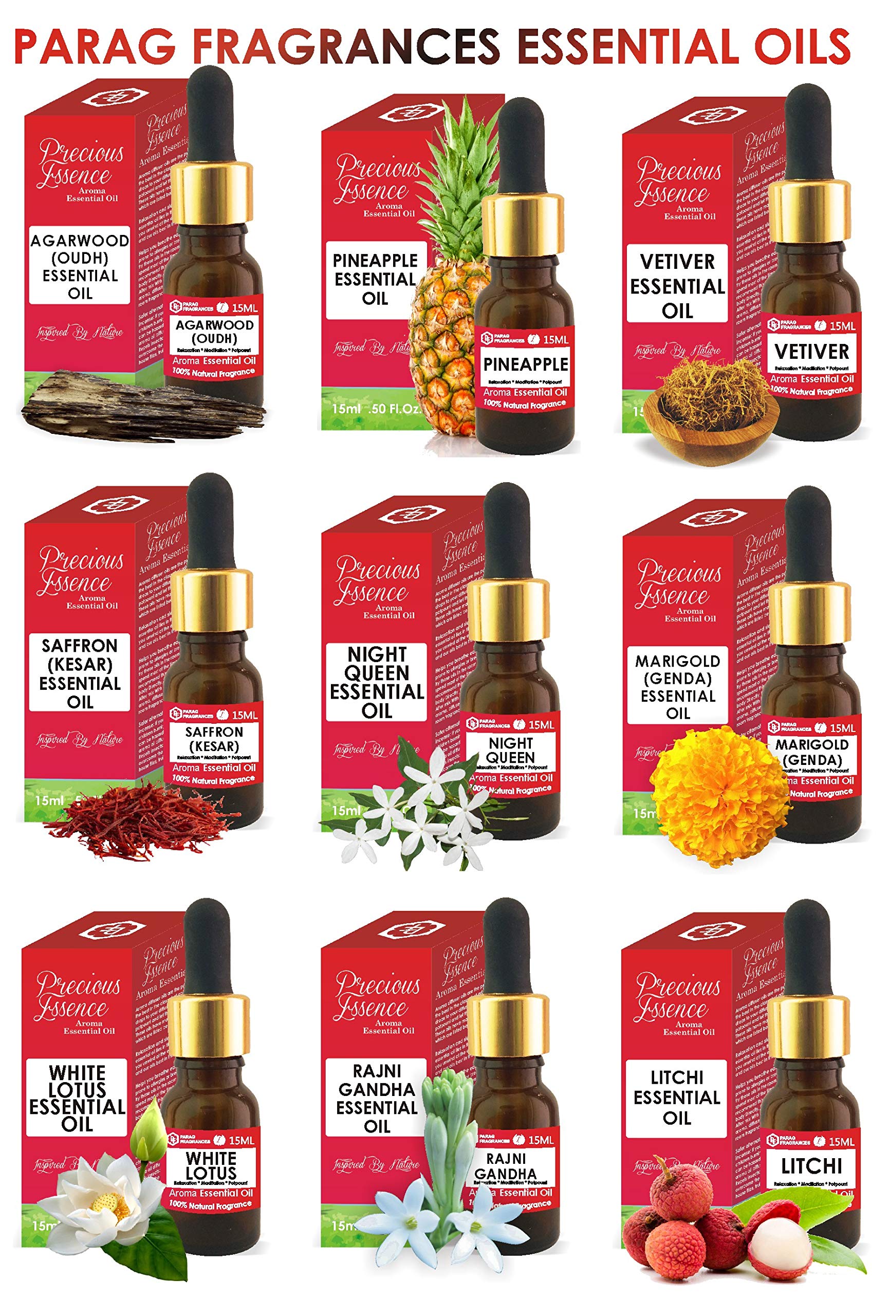 Pure Organic Sandalwood Essential Oil - 100% Natural Undiluted Steam Distilled for Aromatherapy, Relaxation & Skin Care - 15ml - Perfect for Diffusers, Massage & Meditation
