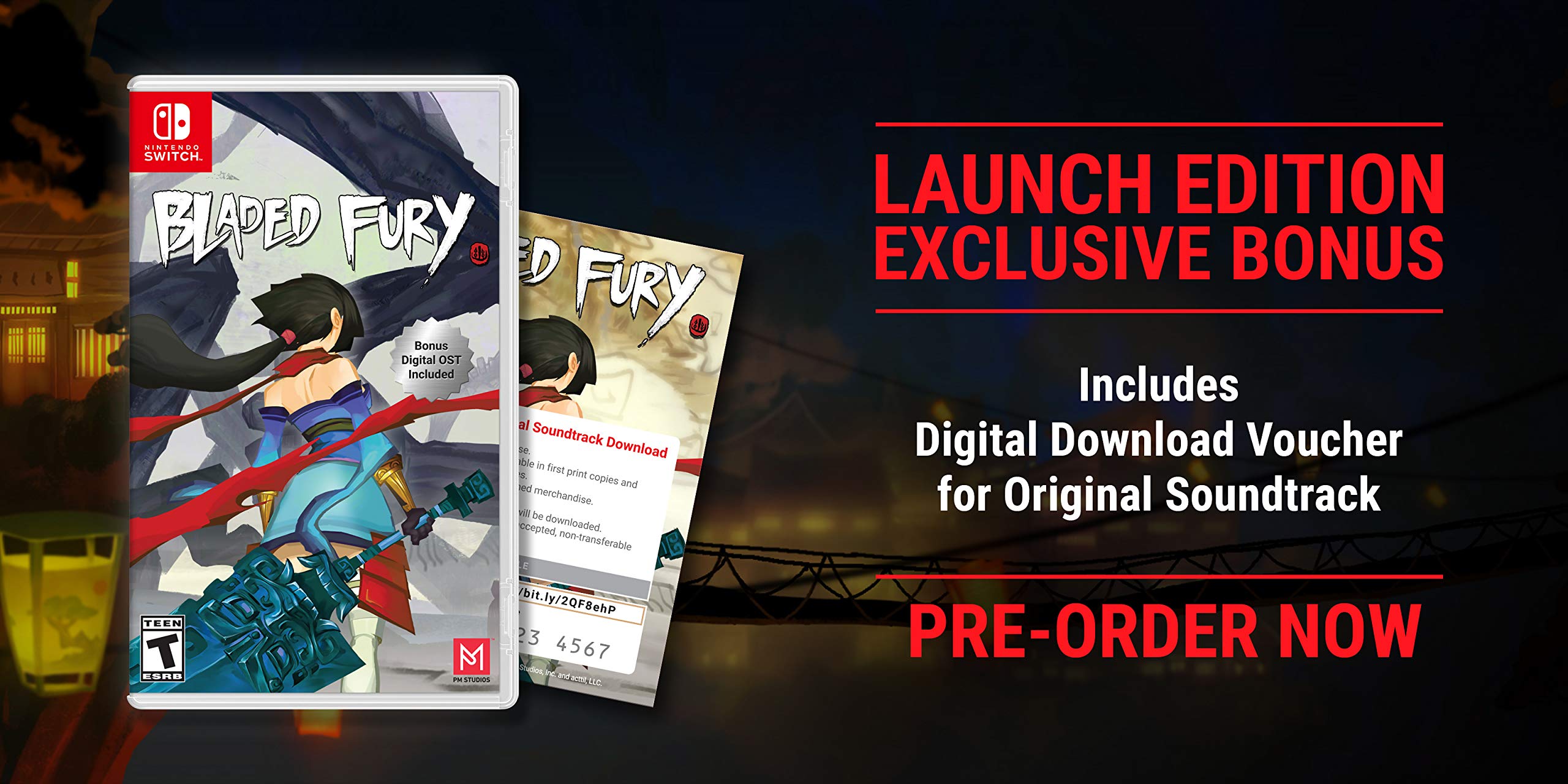 Bladed Fury Action Game for Nintendo Switch - Fast-Paced Combat & Stunning Graphics | Perfect for Solo Play & Gaming Enthusiasts