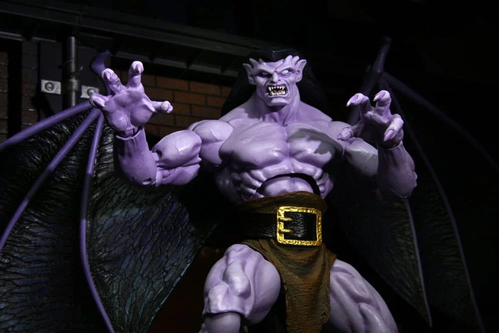Goliath Disney’s Gargoyles NECA Ultimate Action Figure - Collectible 7-Inch Scale Figure with Multiple Accessories - Perfect for Display, Gifts, and Disney Fans Collection