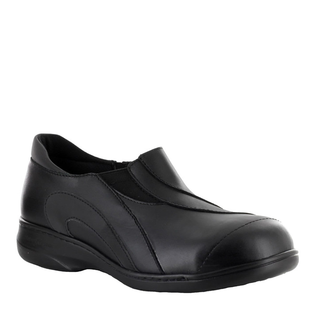 Mellow Walk Daisy SD+ Women's Steel Toe Slip On Work Shoes - Comfortable & Durable Safety Footwear for Construction, Warehouse & Industrial Work (Model 424092)