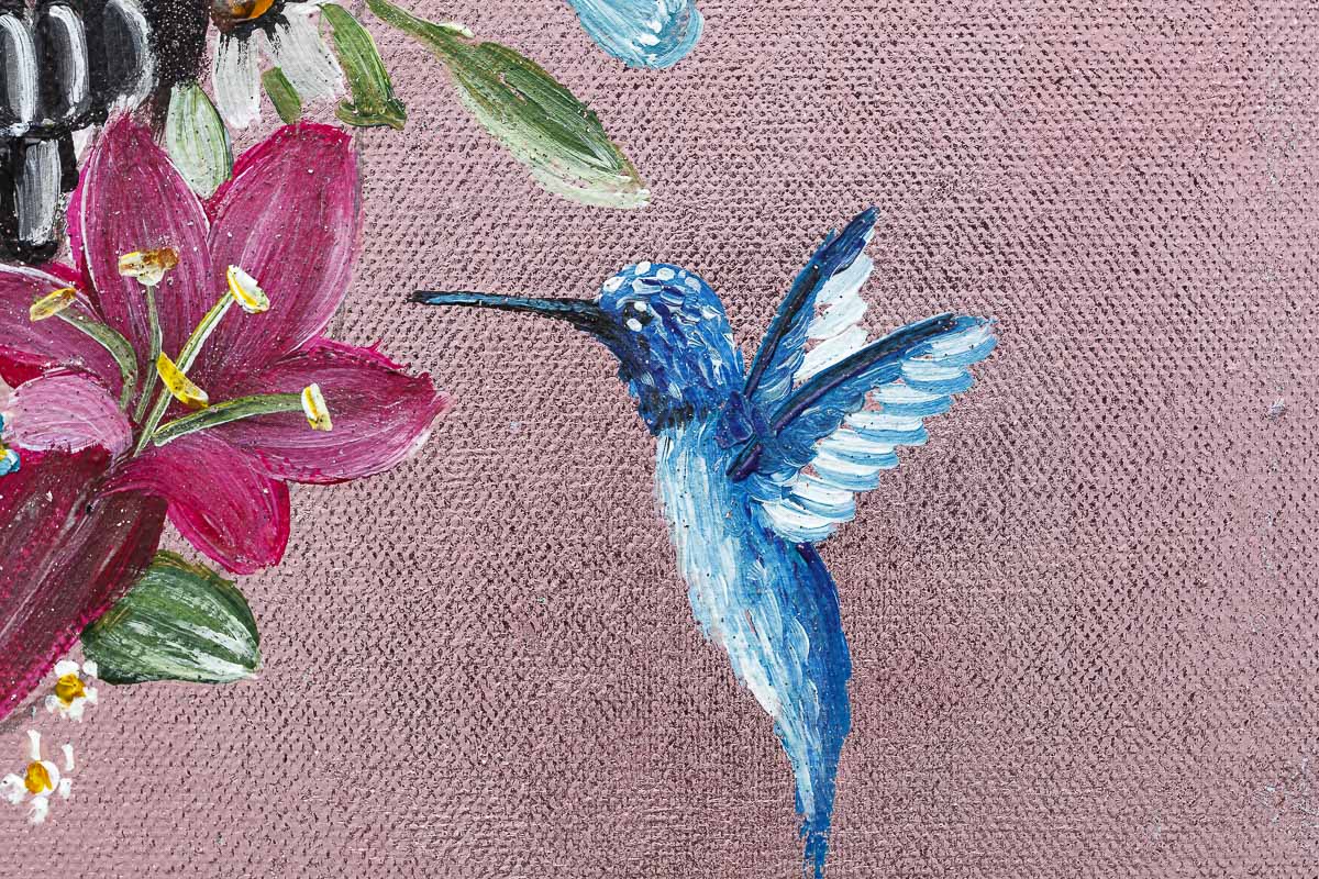 Original 'A Mind In Bloom' Artwork - Unique Wall Decor for Home & Office - Perfect for Living Rooms, Bedrooms, and Creative Spaces