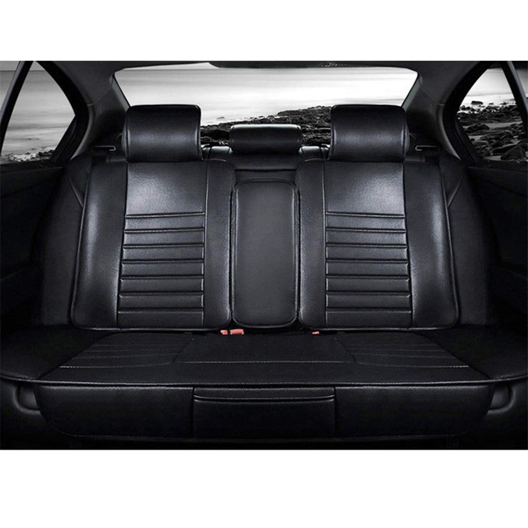 Waterproof PU Leather Car Seat Cover for Toyota Venza - Full Set 5PCS (Front & Rear Seats) | Soft, Durable Protection | Perfect for Family Road Trips & Daily Commutes