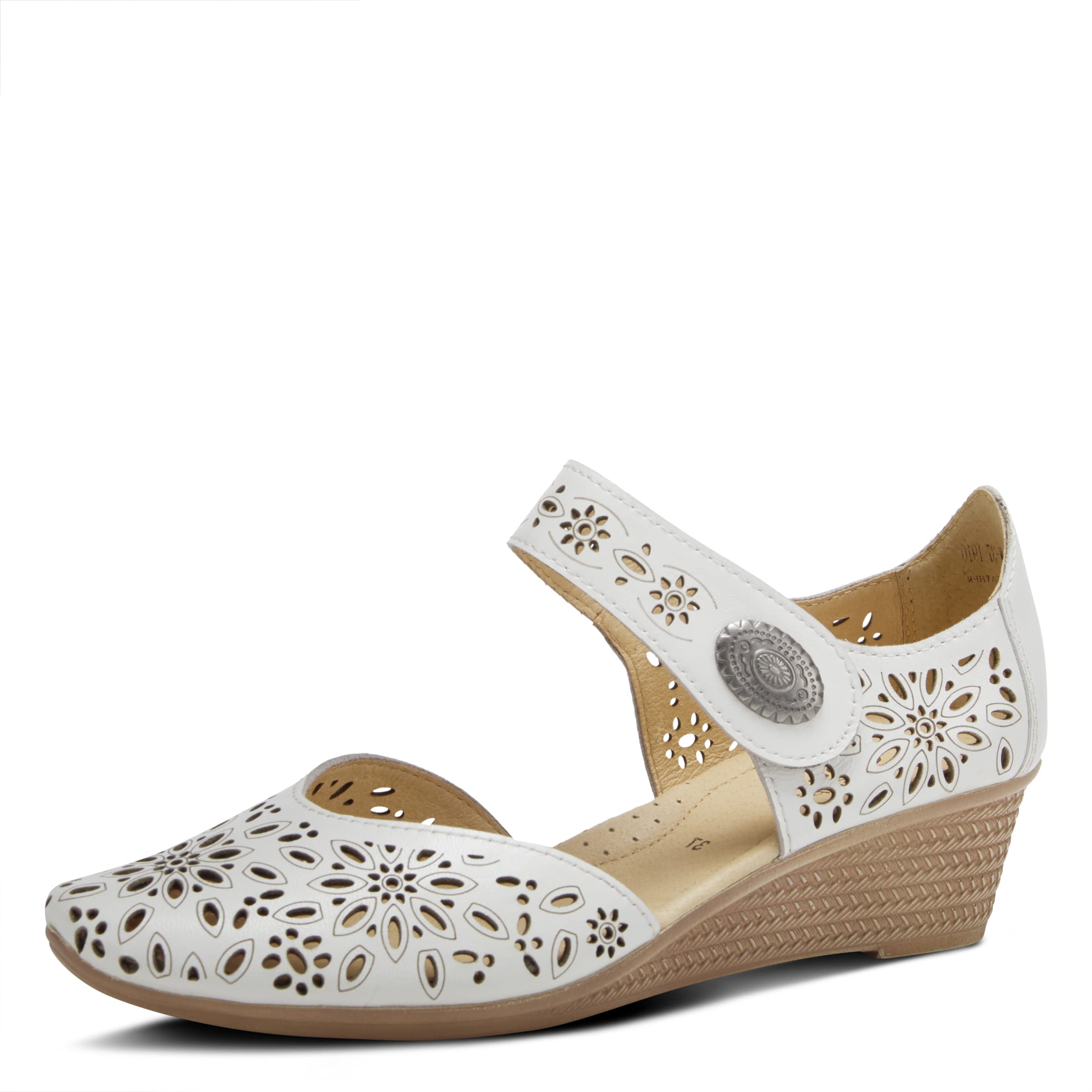 Spring Step Women's Nougat Wedge Sandal - Comfortable Casual Summer Shoes for Beach, Walking & Outdoor Activities