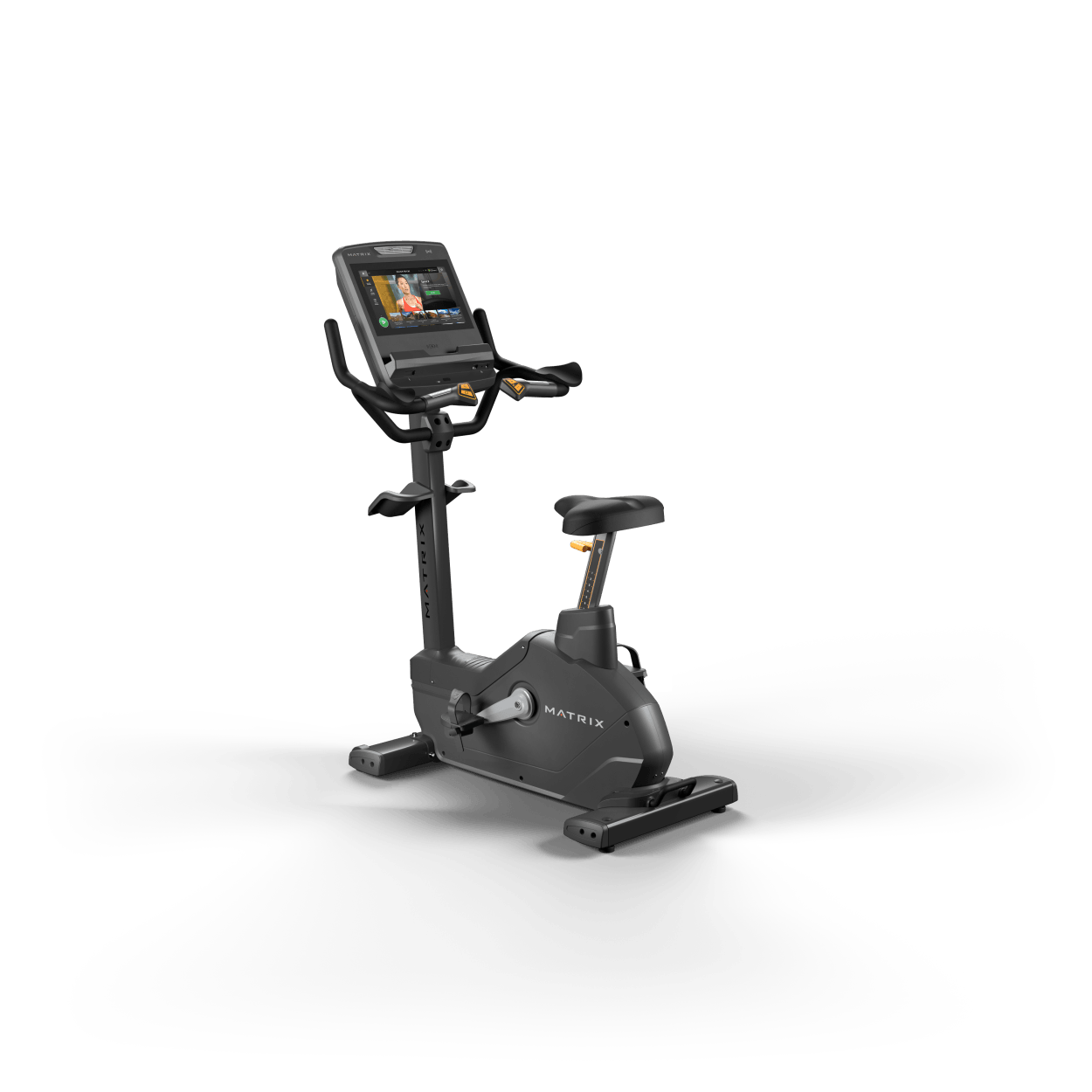 Premium Endurance Upright Exercise Bike for Home Gym - Indoor Cycling Bike with Adjustable Seat & Resistance - Perfect for Cardio Workouts, Weight Loss & Fitness Training